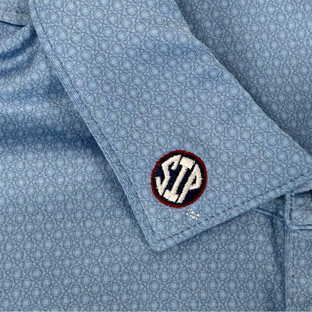 EXCLUSIVE: SIP EMBROIDERED COLLAR!! Peter Millar Ole Miss Tesseract Polo -NWT-XL